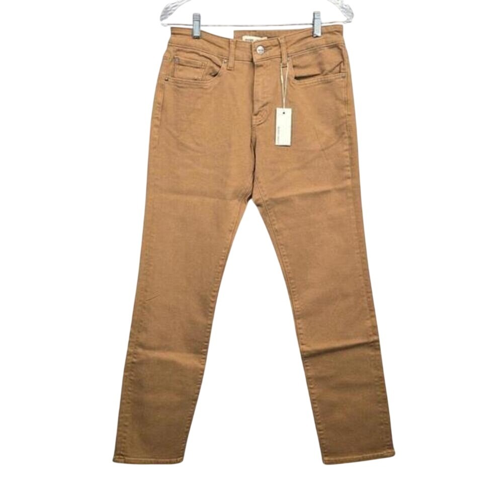 Warp + Weft ORD Chicago Straight Leg Jeans‎ Men Tobacco Brown 29x34 NWT